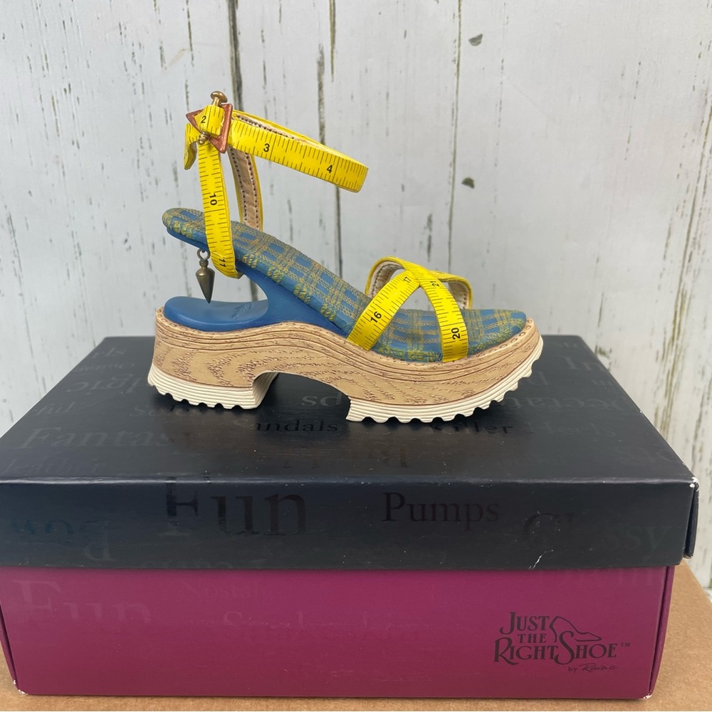 Just the Right Shoe by Raine‎ Custom Made “Craftswomen” Sandal Miniature